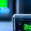 Thermomètre digital indiquant une température stable
