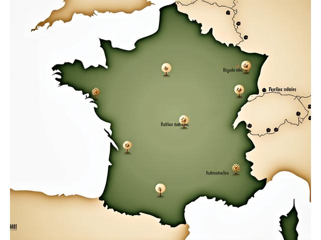 Carte de l'Île-de-France indiquant les lieux des producteurs partenaires